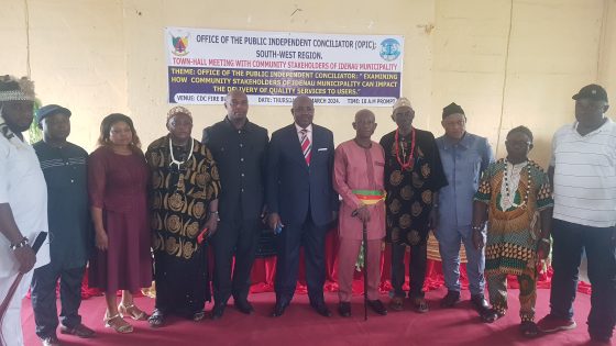 IDENAU Town-Hall Meeting: Community Stakeholders clamour for the   improvement of the Hygiene and Sanitation of the Municipality